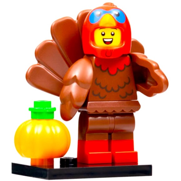 Lego Series 23 Turkey & Wolf Costumes - Picture 6 of 10